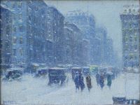 Winter on 42nd Street, c. 1920-1930